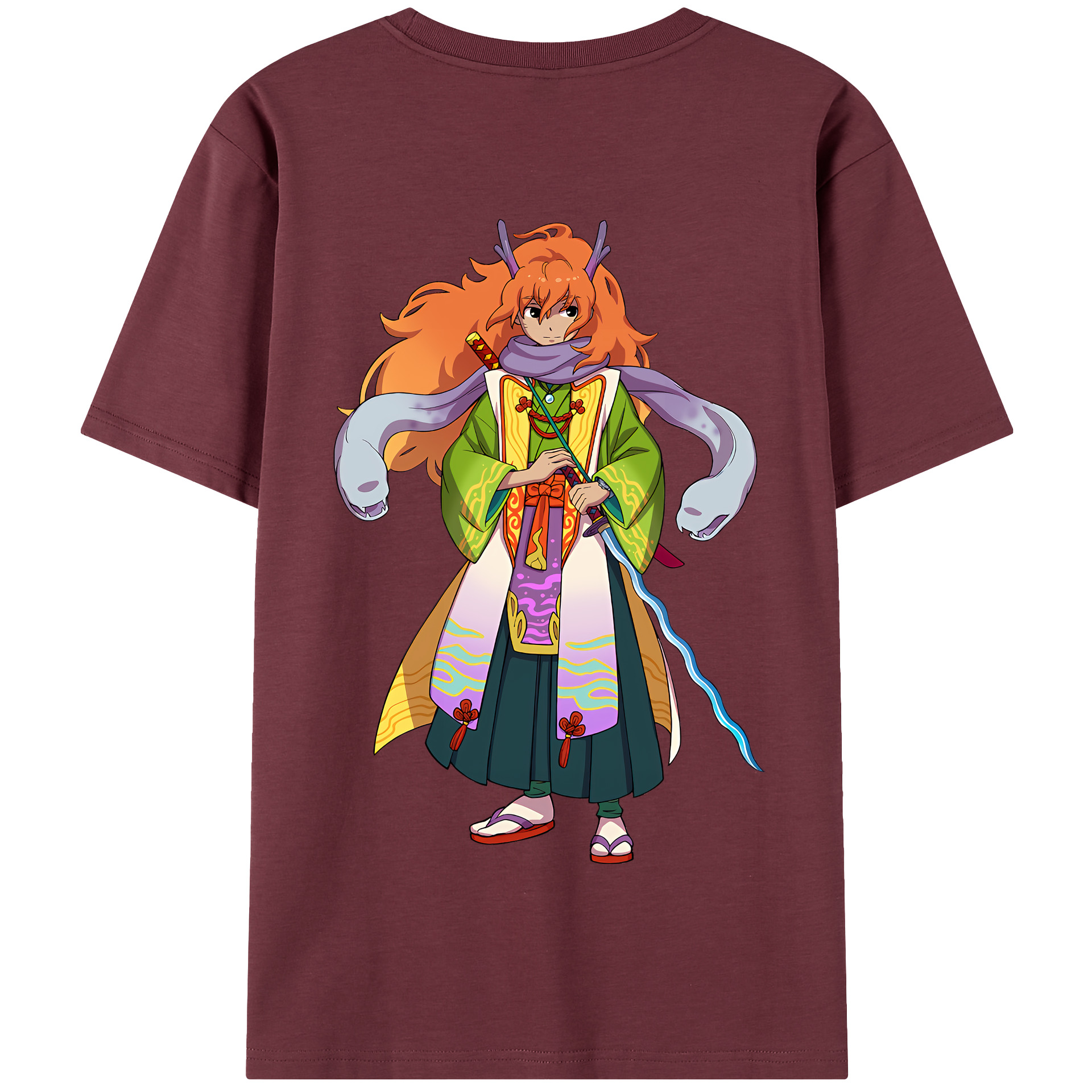 （画像用） 妖怪ウォッチ Yo-kai Watch 綿100％半袖Tシャツ（背面プリント）